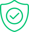 Icon of a shield for coverage verification